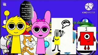 Certaphone D1 Overcharged killscreen with Simon, Pinki, Battery, Numberblock 1