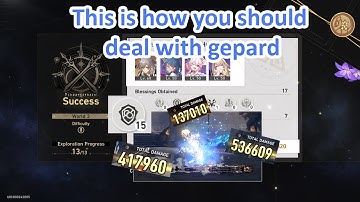 [Honkai Star Rail] Simulated Universe World 3 - 2 ft Preservation Blessing (Full auto)