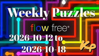Flow Free - Weekly Puzzles - Extreme Tower - 2026-10-12 to 18 - October 12th to 18th 2026 screenshot 4