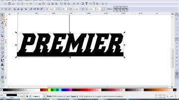 INKSCAPE FONT TO SHEETCAM