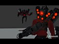 bad model #skibiditoilet #animation #prisma3d #titan