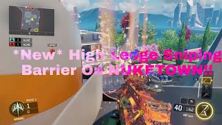 COD BO3 GLITCHES - *NEW* Nuketown High Ledge GLITCH After Patch 1.23 (Black Ops 3 2017 Glitches)