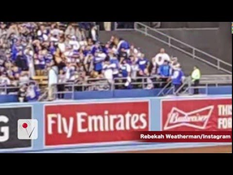 Naked Man Runs Onto Field at LA Dodgers Game