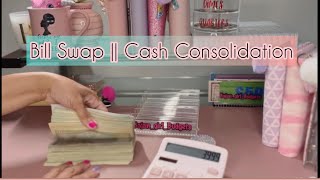 💸 Bill Swap | Cash Condensing | Sinking Funds & Saving Challenges 💸 #cashenvelopes #budget