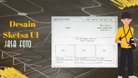 Desain Sketsa UI |Foto.In Official |Uts Imk