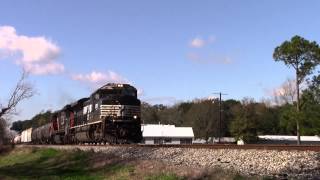 NS 2701 & CN 2034 (12/24/14) Hester, LA HD NS 2701 & CN 2034 (12/24/14) Hester, LA HD