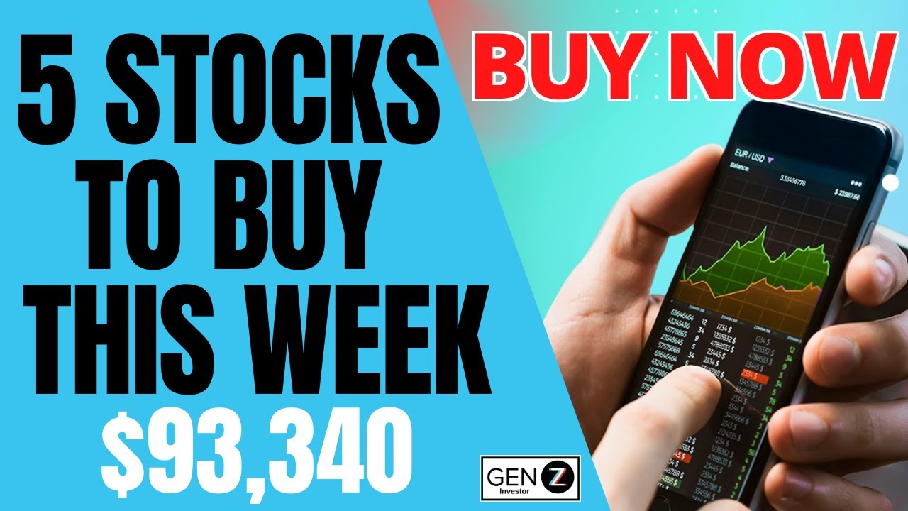 Best 5 Growth Stocks To BUY This WEEK! Stocks To Watch NOW! - YouTube
