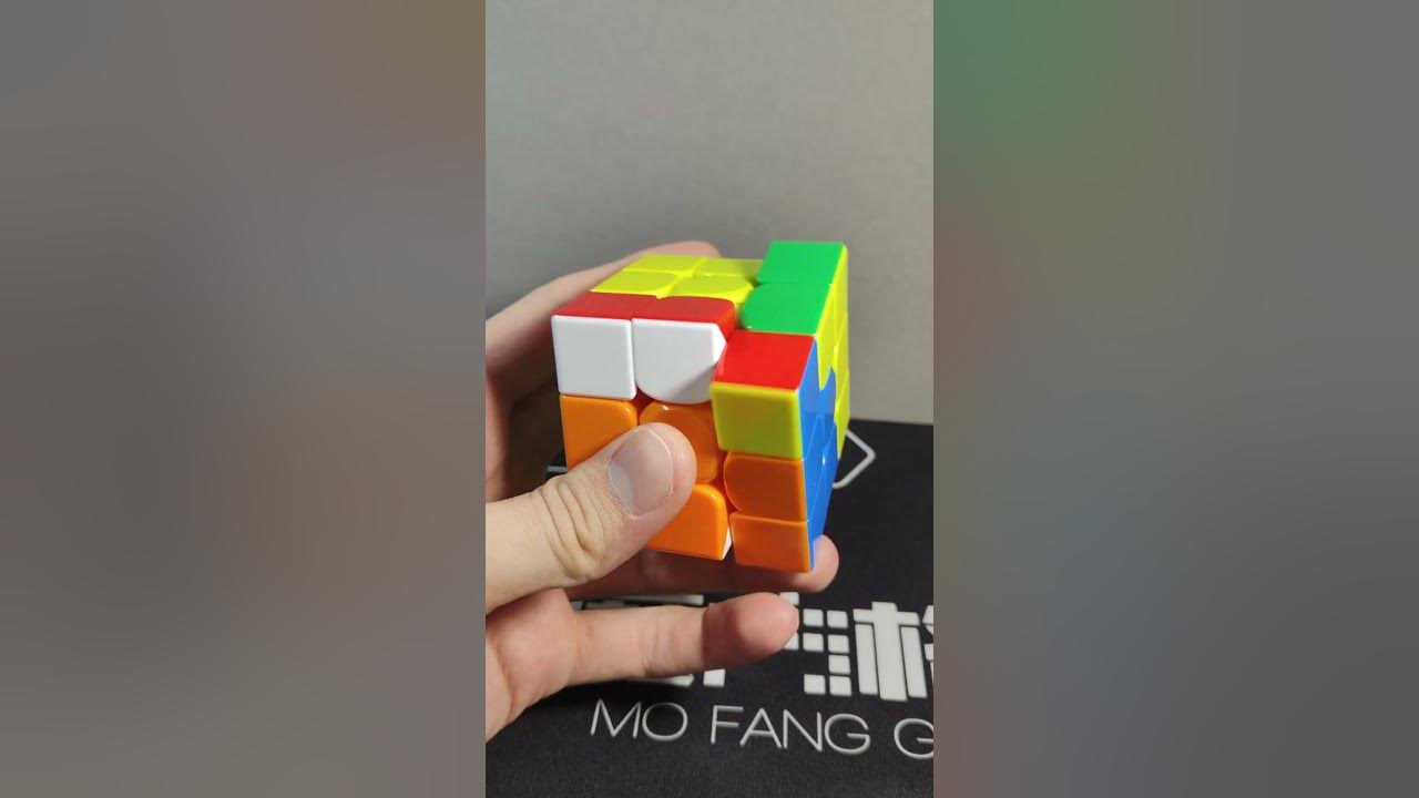 Как собрать кубик рубика 3x3 OH OLL "Точки" (Rw' U' Rw R' U' R U' R' U ...
