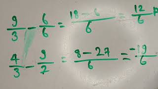 Subtraction of factor (भिन्न का घटाव) सबसे आसान तरीका से , सीखना मेरा गारंटी।Sp sir