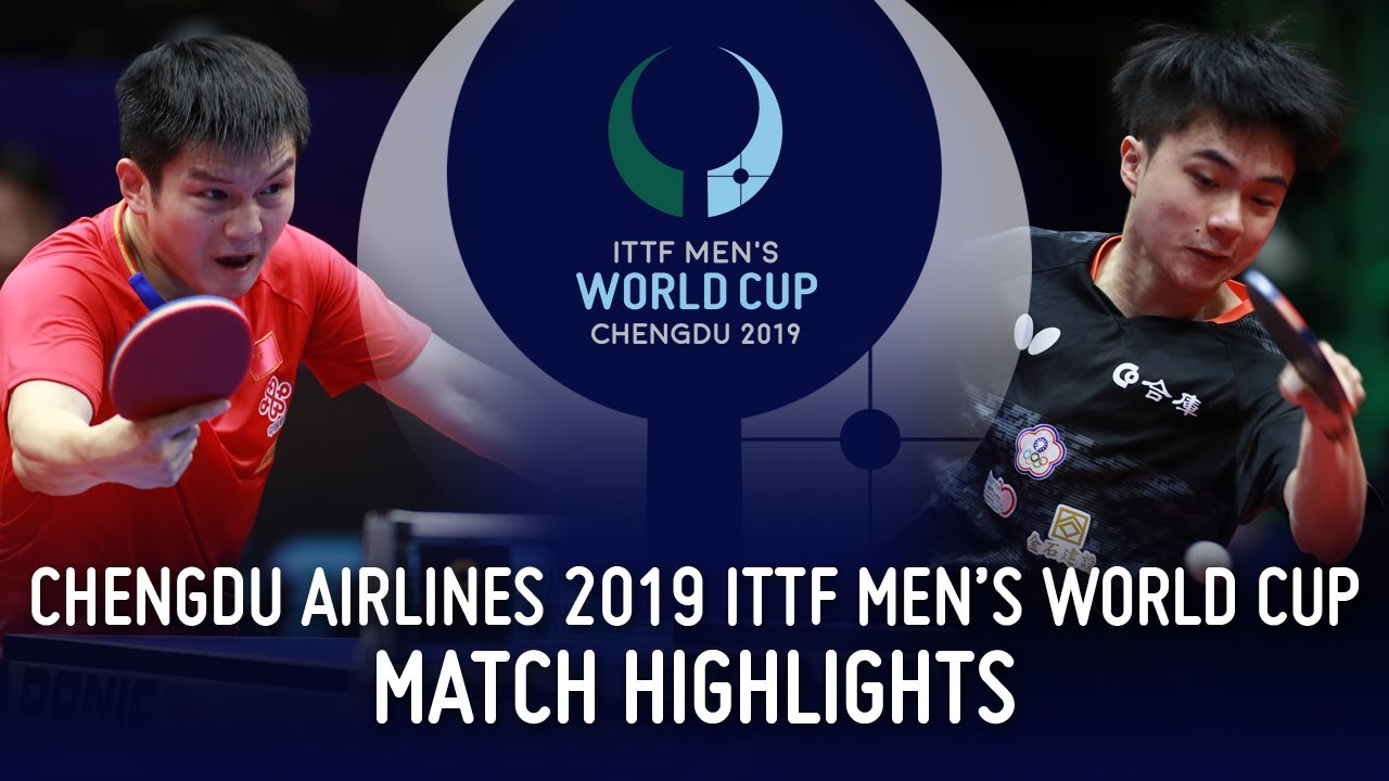 Fan Zhendong vs Lin Yun-Ju | 2019 ITTF Men's World Cup Highlights (1/2)