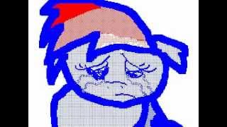 Rainbow Dash numa / Flipnote Hatena