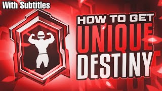 Easy Way To Complete Unique Destiny Title in Pubg Mobile | How to complete unique destiny title