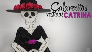 Calaveritas Vestidas [Catrina] || Entre Calabazas y Catrinas  || (Día de  Muertos) - YouTube