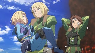 Heavy Object (Dub) - ending scene