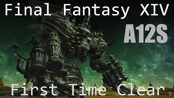 FFXIV Raid: Alexander - The Soul of the Creator (Savage) A12S First Time Clear [MCH POV]