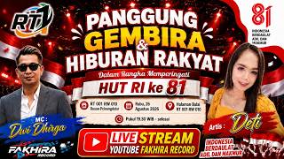 🔴 LIVE STREAMING PANGGUNG GEMBIRA & HIBURAN RAKYAT | RABU, 26 AGUSTUS 2026