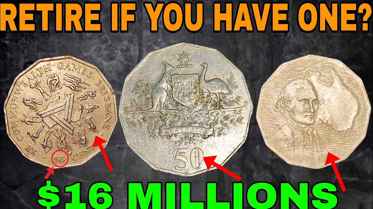 Top 5 Most Valuable Australian Commemorative Coins In Circulation! Ultra Rare Coins To Look For $$$
