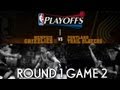 NBA 2K13 MyCareer Playoffs Round 1 Game 2 Nicolas Batum Show 