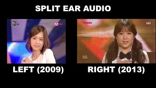 [SPLIT EAR AUDIO] T-ara (티아라) - Lies (거짓말), 2009 vs 2013