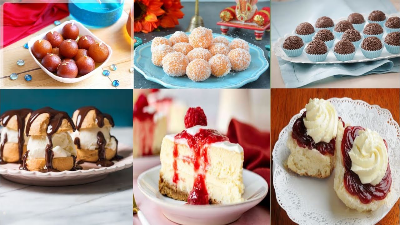 Top 40 Sweet name in English|| sweet name and picture - YouTube