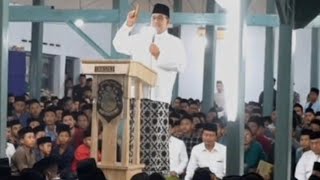 Anies Santri Harus Jadi Pemimpin Di Masyarakat