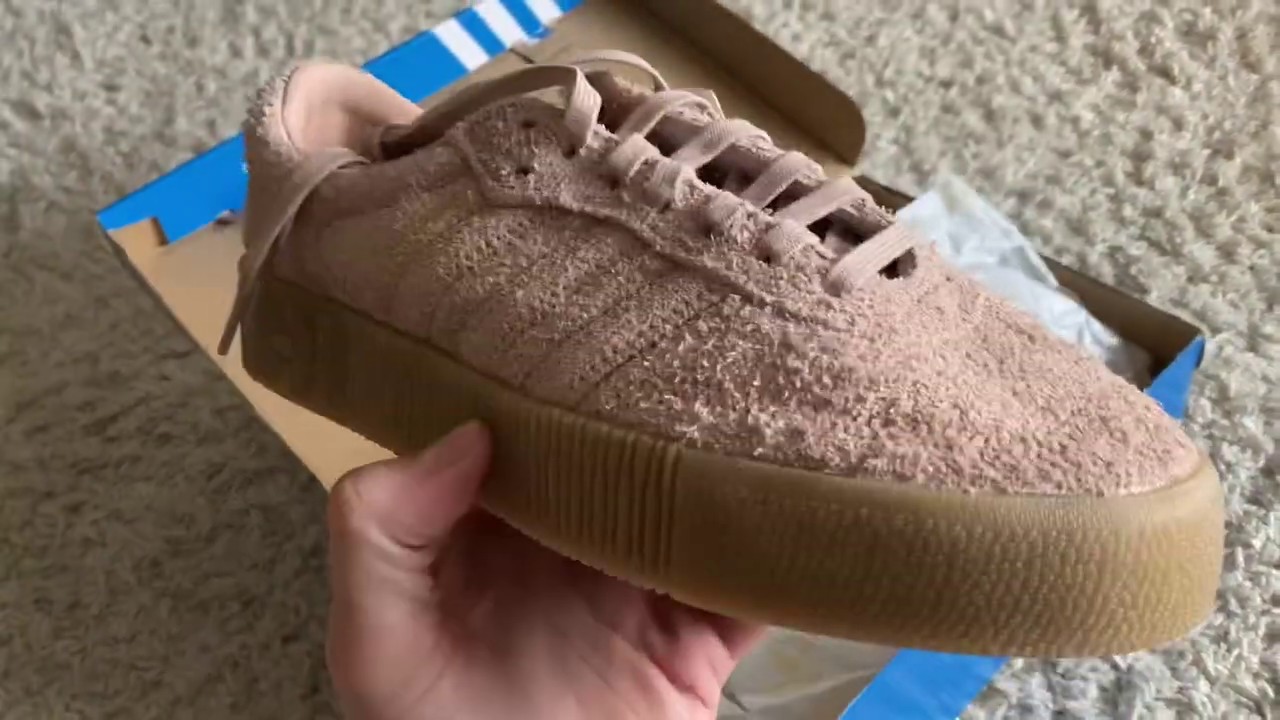 мохнатые adidas sambarose быстрый обзор