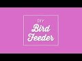 DIY Heart-Shaped Bird Feeder