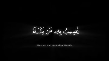 ان يمسسك الله بضر فلا كاشف له | قرآن شاشة سوداء | كروما سوداء| تلاوات هادئة بصوت القارئ هاني الرفاعي