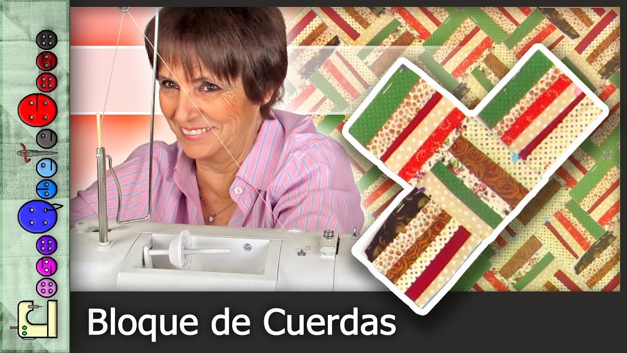 Cómo hacer un Bloque de Cuerdas [Tutorial] (Patchwork)