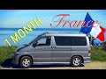 1 Month Travel In France with 2 kids in a Mazda Bongo Campervan