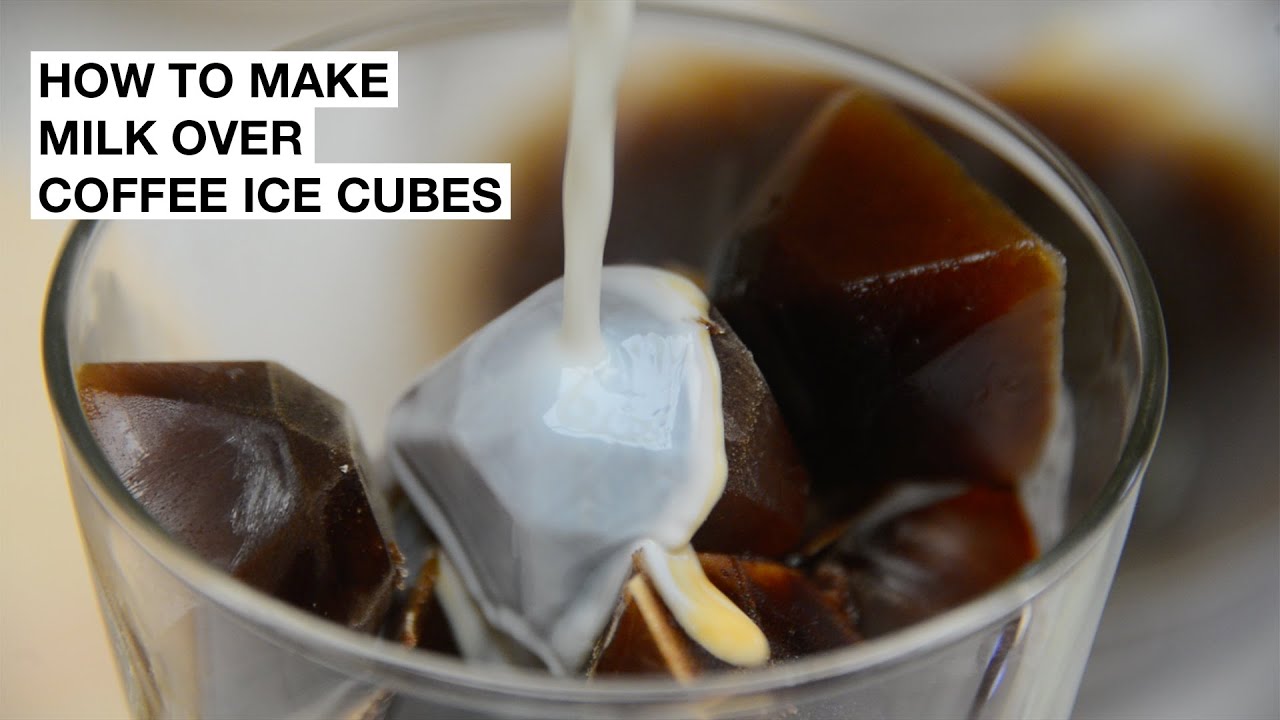 AtHomeWithNicole: Coffee Ice Cubes: Awesome & Messy