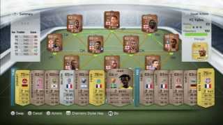 FIFA 14 | 1st Squad Builder: Bronze Rare English Team!