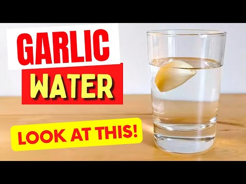 Drinking Garlic Water First Thing In The Morning