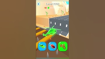 Shape shifting2 game level-2302  hyper casual game #shapeshifting  #gameplay #gaming #shortvideo