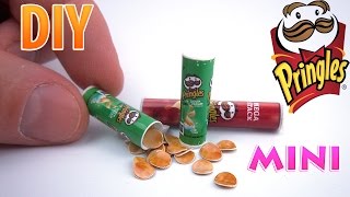 Реалистичные миниатюрные чипсы Pringles DIY | Кукольный дом