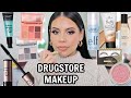 GET READY WITH ME USING NEW & OLD DRUGSTORE MAKEUP...😍