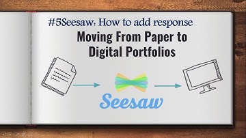 Seesaw 5 : How to Add response