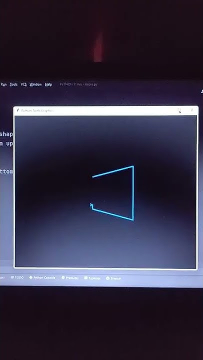 How to draw Windows logo in Python Turtle Graphics#shortsvideo #shorts ...