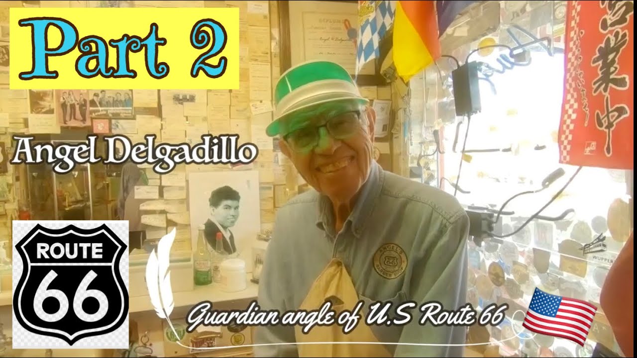 Route 66-Seligman ~Shave by the Guardian Angel - ルート66の町を復活させたエンジェルさんとの貴重なシェイビング体験💈Part 2