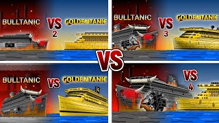 GOLDENTANIC VS BULLTANIC⚓ FULL ANIMATION flipaClip