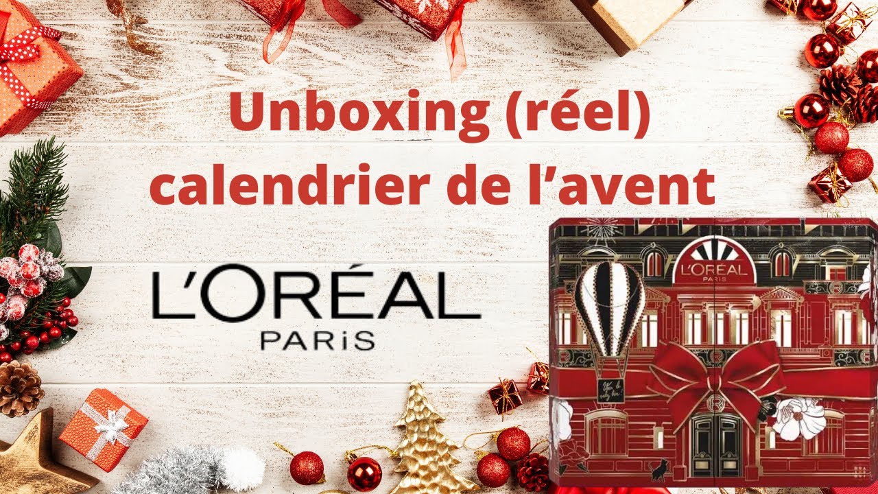 Unboxing et Swatch Calendrier de l'avent l'Oréal 2023 ! #unboxing  #calendrierdelavent 