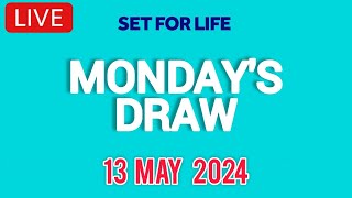 The National Lottery Set For Life draw results from Monday 13 May 2024 | Live