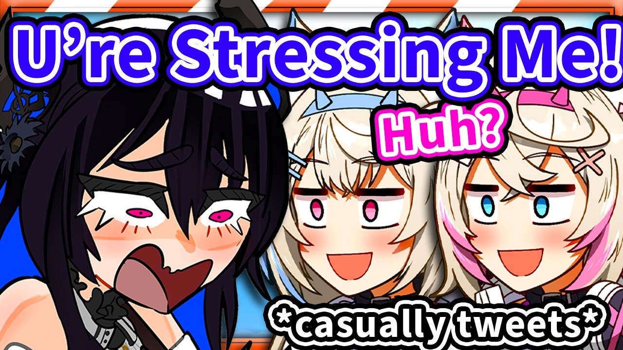The Way Fuwamoco Tweets Is STRESSING Nerissa Out 【Fuwamoco / HololiveEN】