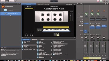 Setting up a Set and Patch in Mainstage 3