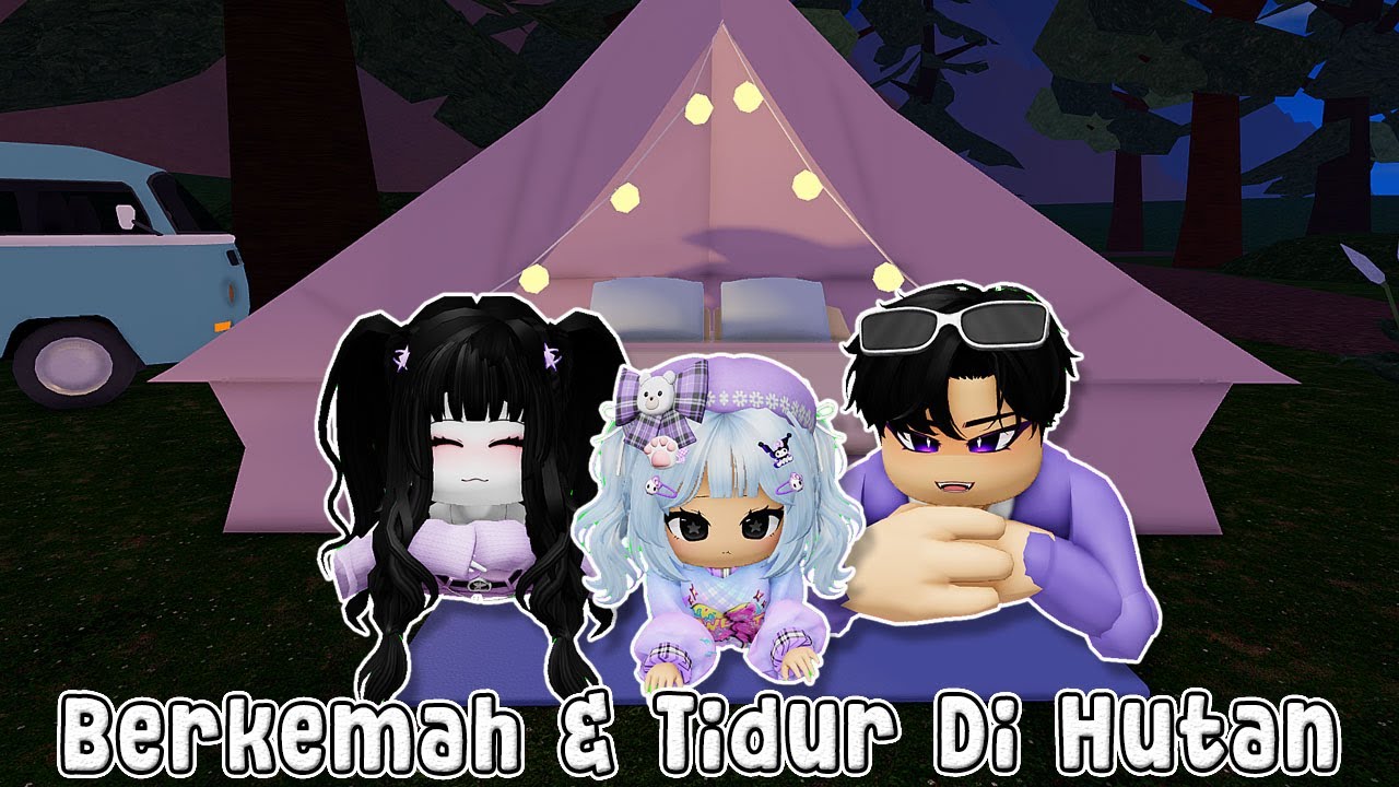 KITA BERKEMAH DAN TIDUR DI HUTAN EDISI HOLIDAY | BERRY AVENUE RP