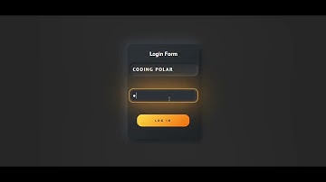 Animated Login Form Design using Html and Css UI design