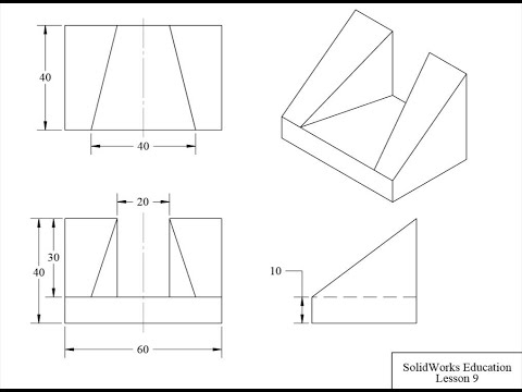 SolidWorks Tutorial for beginners Exercise 09
