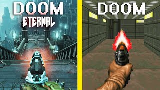 DOOM Eternal vs DOOM 1993 - Weapon Comparison