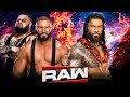 Roman Reigns Vs Bron Breakker WWE Raw Netflix Match