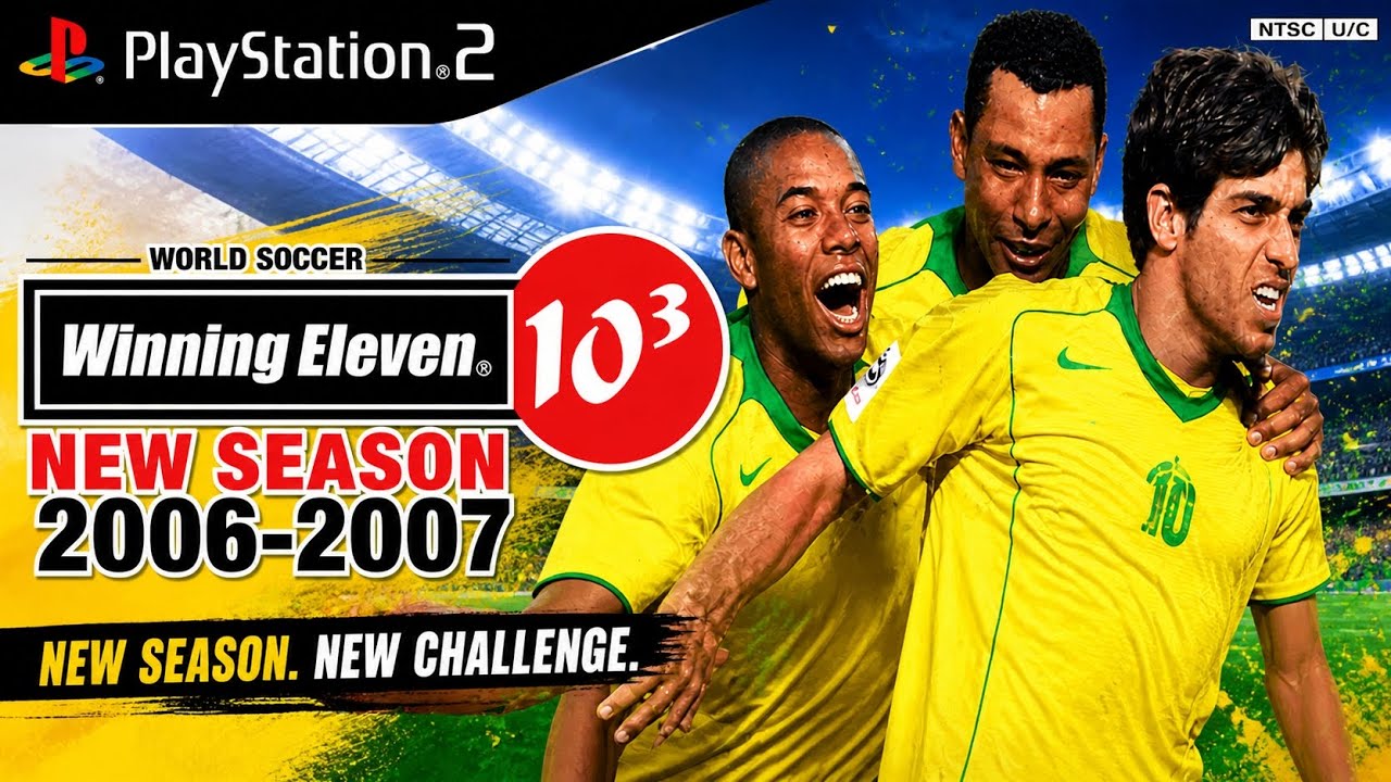 Winning Eleven 10-3 Season 2006/07 (PS2 ISO) Ultra Wide Camera